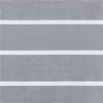 Постельное бельё 1.5-спальное «Этель» Gray stripes, поплин