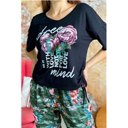 Футболка 8137 (Черный)