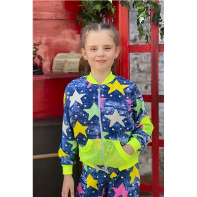 Толстовка 5087 детская (Звезды)