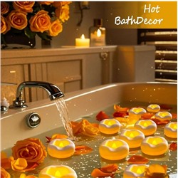 Плавающие фигурные чудо свечи, Led свечи для создания романтики