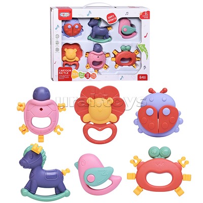 Набор погремушек "Детство" в коробке