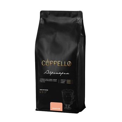 Кофе Cuppello Айришкрим в зёрнах свежеобжаренный, уп. 1 кг