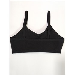 4408-02 Топ для девочки подростковый черный (BAYKAR)