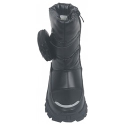 B-9558-A черн Полусапоги зима для девочек (28-35)/8