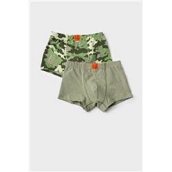 Трусы трикотажные для мальчиков - боксеры, 2 шт в комплекте PLAYTODAY, 1243501