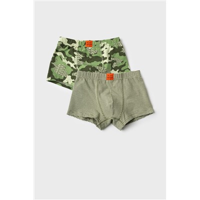 Трусы трикотажные для мальчиков - боксеры, 2 шт в комплекте PLAYTODAY, 1243501