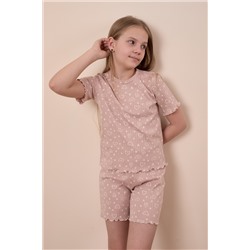 Пижама футболка и шорты М226007рм