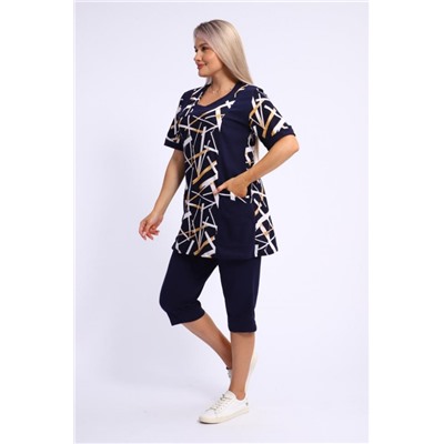 Костюм женский 260 (Темно-синий)