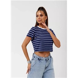 Женский топ в полоску морячка CRACPOT