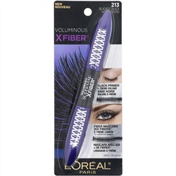 L'Oreal, Voluminous X Fiber, тушь для ресниц, оттенок 213 угольно-черный, 13 мл (0,43 жидк. унции)