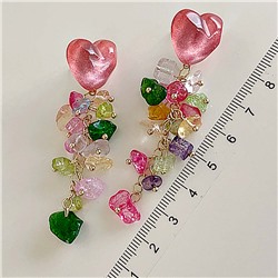 Серьги длинные на гвоздиках арт. 13 0838 (id 265051)