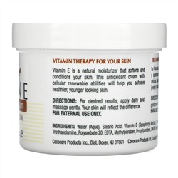Cococare, Vitamin E Moisturizing Cream, 4 oz (110 g)