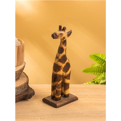 Сувенир «Жирафик», 8×5×20 см, дерево, коричневый