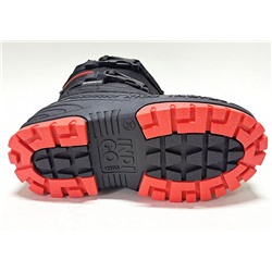 60-0012B черн Сапоги зима для мальчиков (30-34)/10