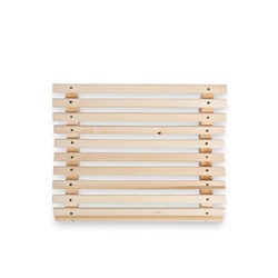 Подголовник для бани и сауны «Анатомический», 39.5×32×9.5 см, липа, «Добропаровъ»