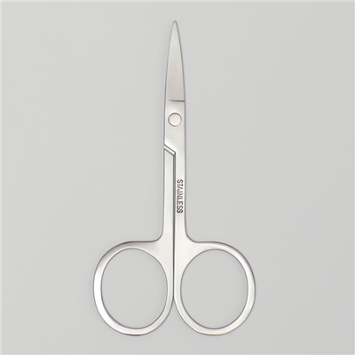 Ножницы маникюрные QF, прямые, широкие, 9 см