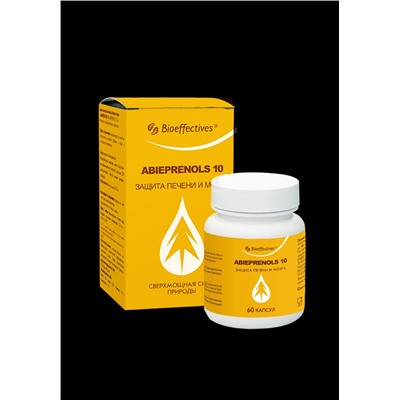 Абипренолы 10 защита печени и мозга 60 капс.