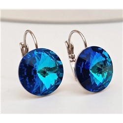 Серьги с кристаллами Swarovski