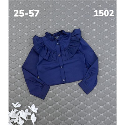 Блузка 1502 синий