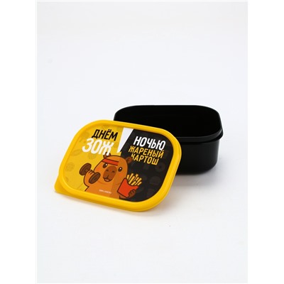 Ланч - бокс прямоугольный «ЗОЖ», 500 мл