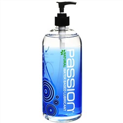 Лубрикант на водной основе Passion Natural Water-Based Lubricant - 1000 мл.