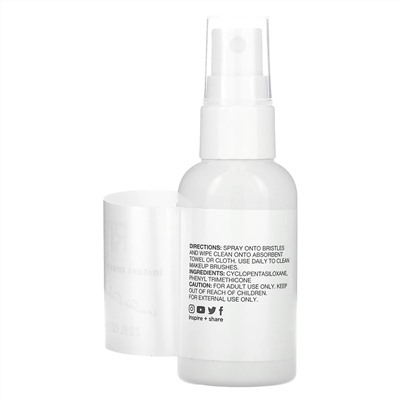 Real Techniques, Instant Brush Cleaner, 2 fl oz (59 ml)