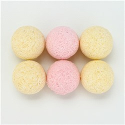 Бомбочки для ванны «Чудес», 6×20 г, аромат мороженое, пряник, коктейль, Чистое счастье