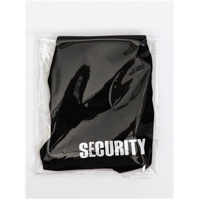 Футболка для животных «Охрана», размер L, ДС 34, ОГ 46 см, чёрная