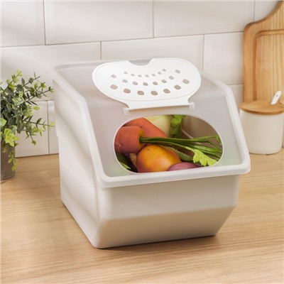 Контейнер для овощей, 11.2 л, 32.3×22×21.7 см, МИКС