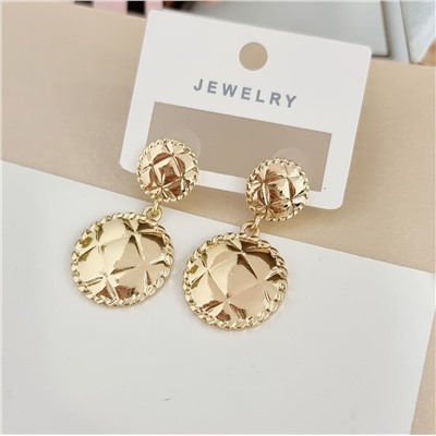 Серьги женские бижутерия на уши, коллекция LALIQ, арт. 003.205