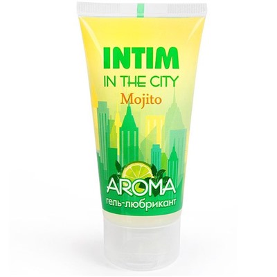 Увлажняющий лубрикант Intim Aroma с ароматом мохито - 60 гр.