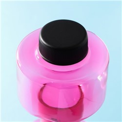 Бутылка для воды «Наприседала», 550 мл, 21×8 см, розовая