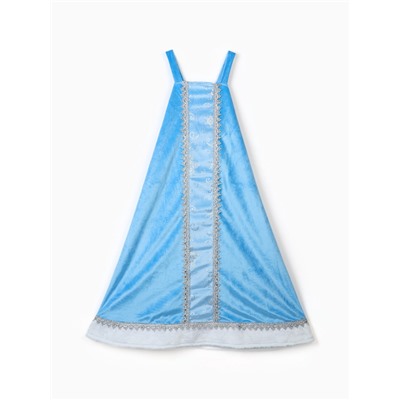 Карнавальный костюм новогодний «Снегурочка Настенька», жакет, сарафан, кокошник, размер 164-44