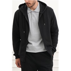 Мужская толстовка на молнии из футера трехнитки Happyfox