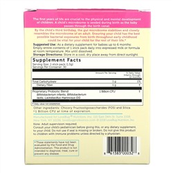 LoveBug Probiotics, Tiny Tummies, пробиотики и пребиотики для ежедневного приема, от 0 до 6 месяцев, 1 миллиард КОЕ, 30 отдельных порционных стиков по 1,5 г (0,05 унции)