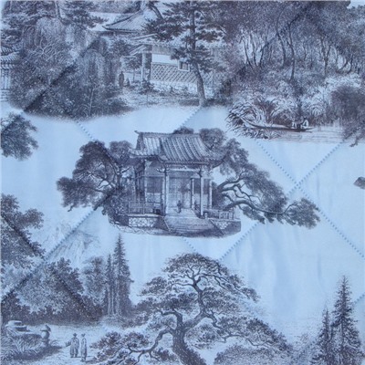 Покрывало евро «Этель» Japanese garden, 230×210±5 см, микрофибра