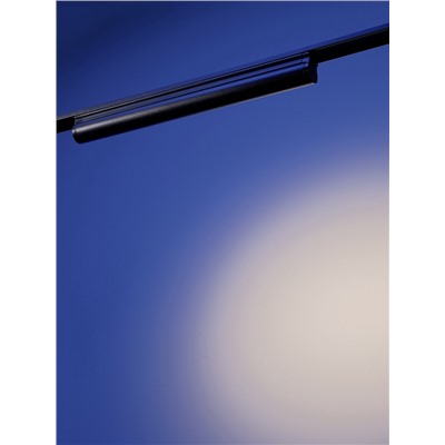 Трековый светильник FTL-006, серия Flat, поворотный, 18 Вт, 48 В, 4000К, 340 мм, чёрный, свечение нейтральное белое