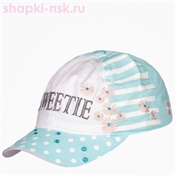 BK 100101 Б Бейсболка для девочки (50-52)