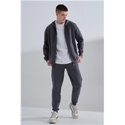 Костюм мужской на молнии 14477 (Графит)