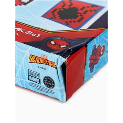 УЦЕНКА Набор мозаик 3 в 1, Аквамозаика, Термомозаика и ЕВА, Человек-паук