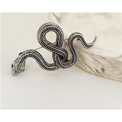 Брошь-кулон ЗМЕЙКА