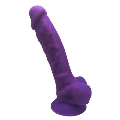 Фиолетовый фаллоимитатор SILEXD Model 1 7’’ - 17,6 см.