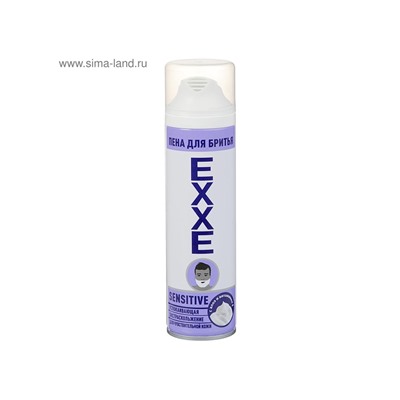 Пена для бритья Exxe Sensitive, для чувствительной кожи, 200 мл