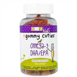 Natural Dynamix (NDX), Жевательные фигурки Gummy Cuties для детей, омега-3 ДГК/ЭПК, 60 жевательных конфет