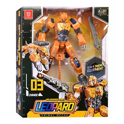 Робот "Желтый леопард" в коробке