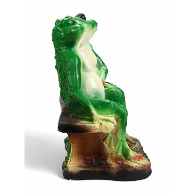 Садовая фигура из гипса «Две лягушки на лавочке», 31×20×29 см, МИКС