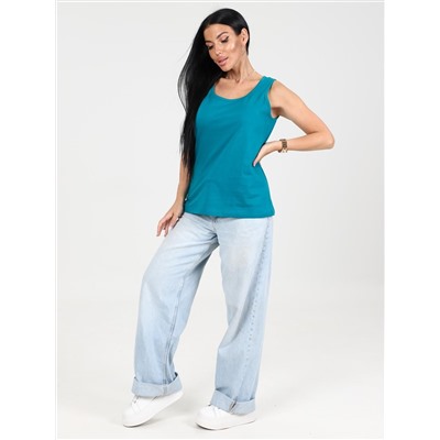 Апрель уно - майка бирюза