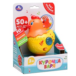 Развивающая курочка (50 песен, фраз и звуков) в коробке