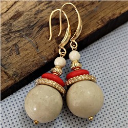 Серьги на крючках арт. 13 4846 (id 273672)