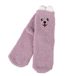 Носки женские флисовые р. 35-40 новогодний / MNZ-16 /уп 12/ микс